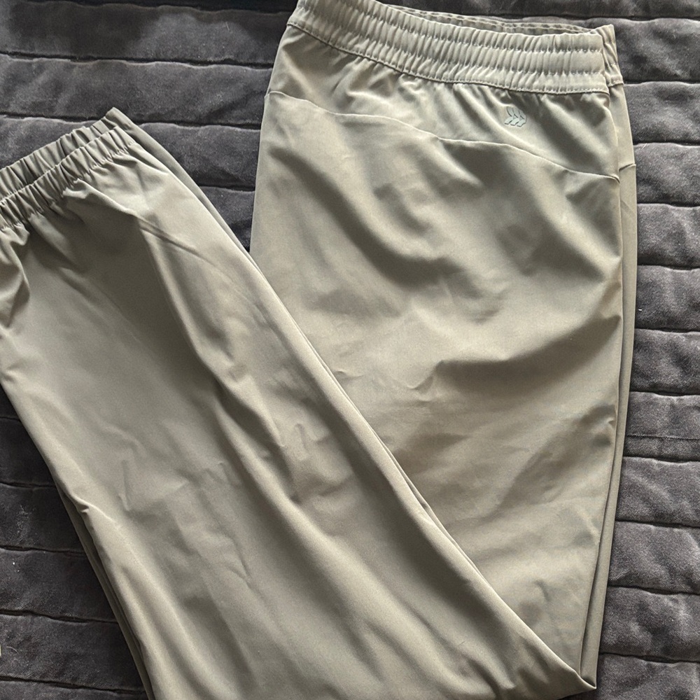 All in Motion Men's Light Tan Joggers